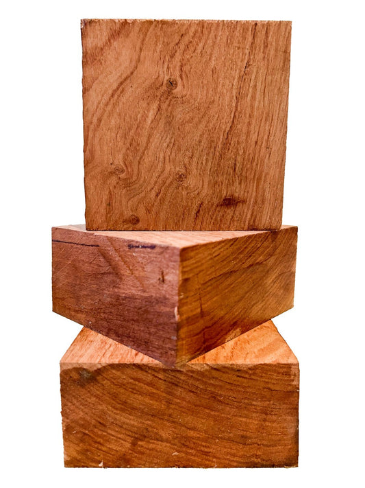 African (Zambian) Rosewood Bowl Blank - 4" x 4" x 1 7/8" [E-713]
