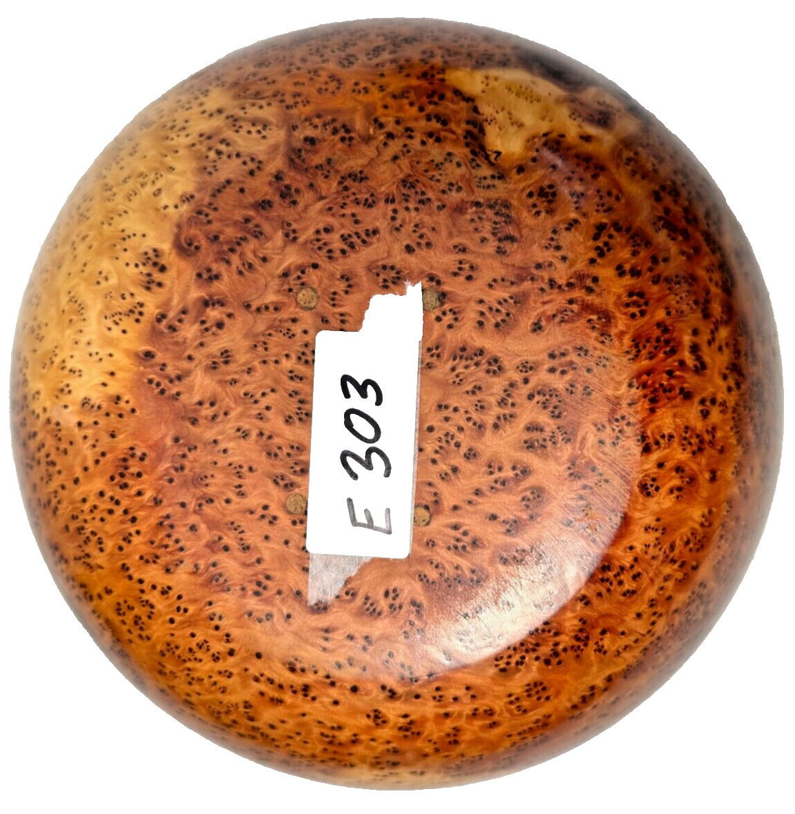 Moroccan Thuya Burl Bowl - 9" x 3" [E-303]