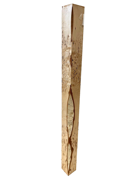 Masur Birch Pool Cues/Spindles/Turning Square - 20 5/8"x 1 1/2" x 1 1/2" [E-189]