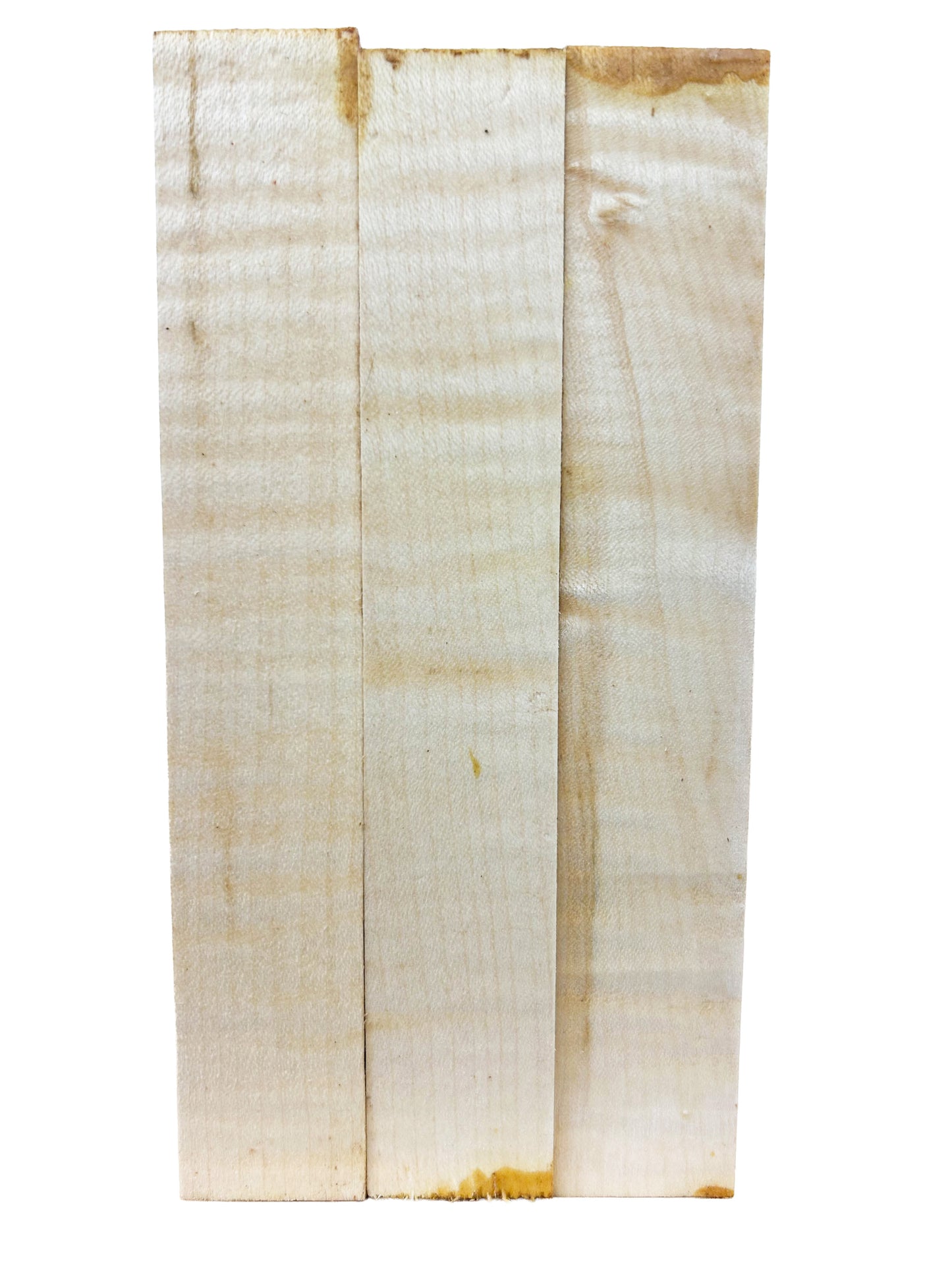 Curly Maple, European Turning squares - 6" x 1" x 1" WE582