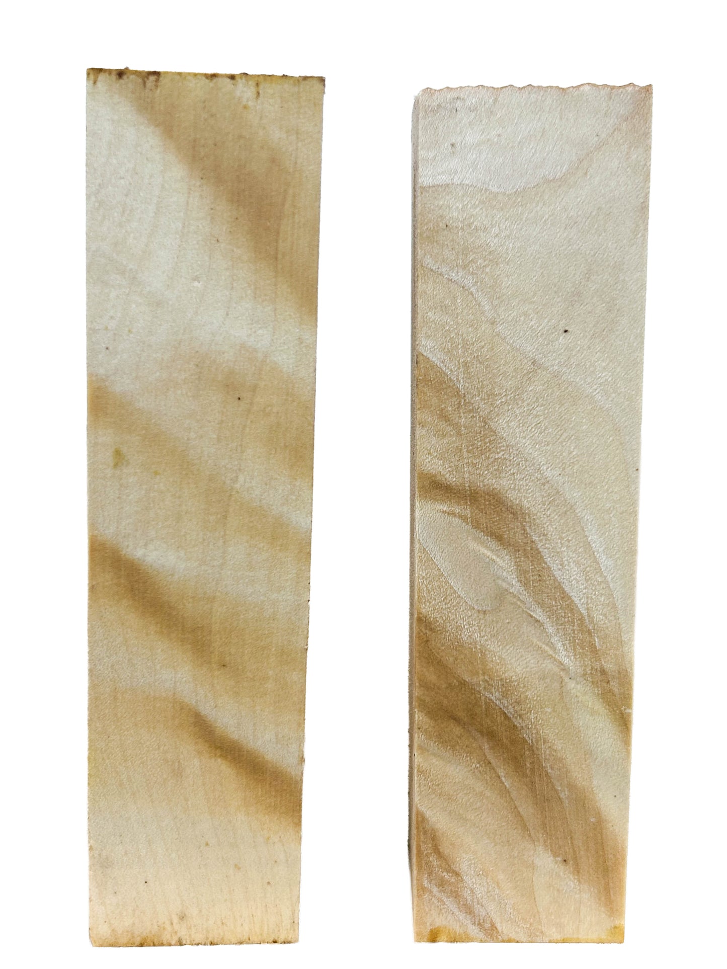 Curly Maple, European Turning squares - 6" x 1.5" x 1.5" WE584