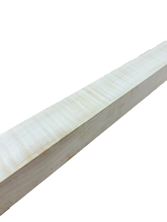 Curly Maple, European Turning squares - 18" x 1.5" x 1.5" WE591