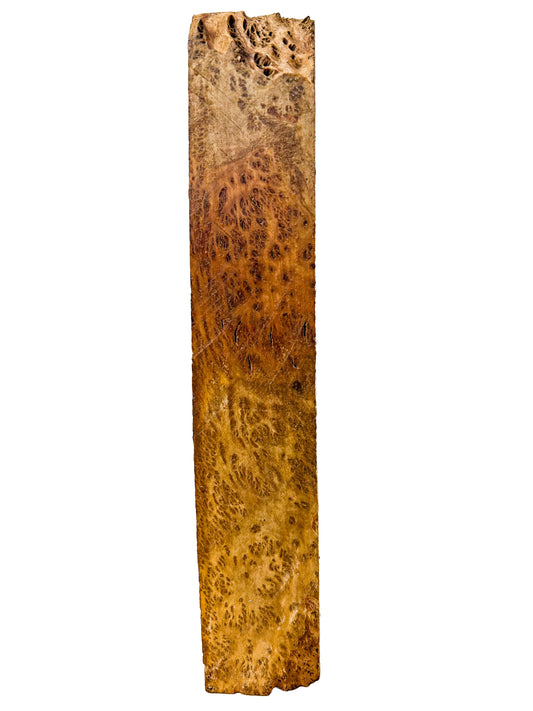 Australian Burl Pool Cue/Spindle/Turning Blank -9.5"x1.5"x1.5" WE611