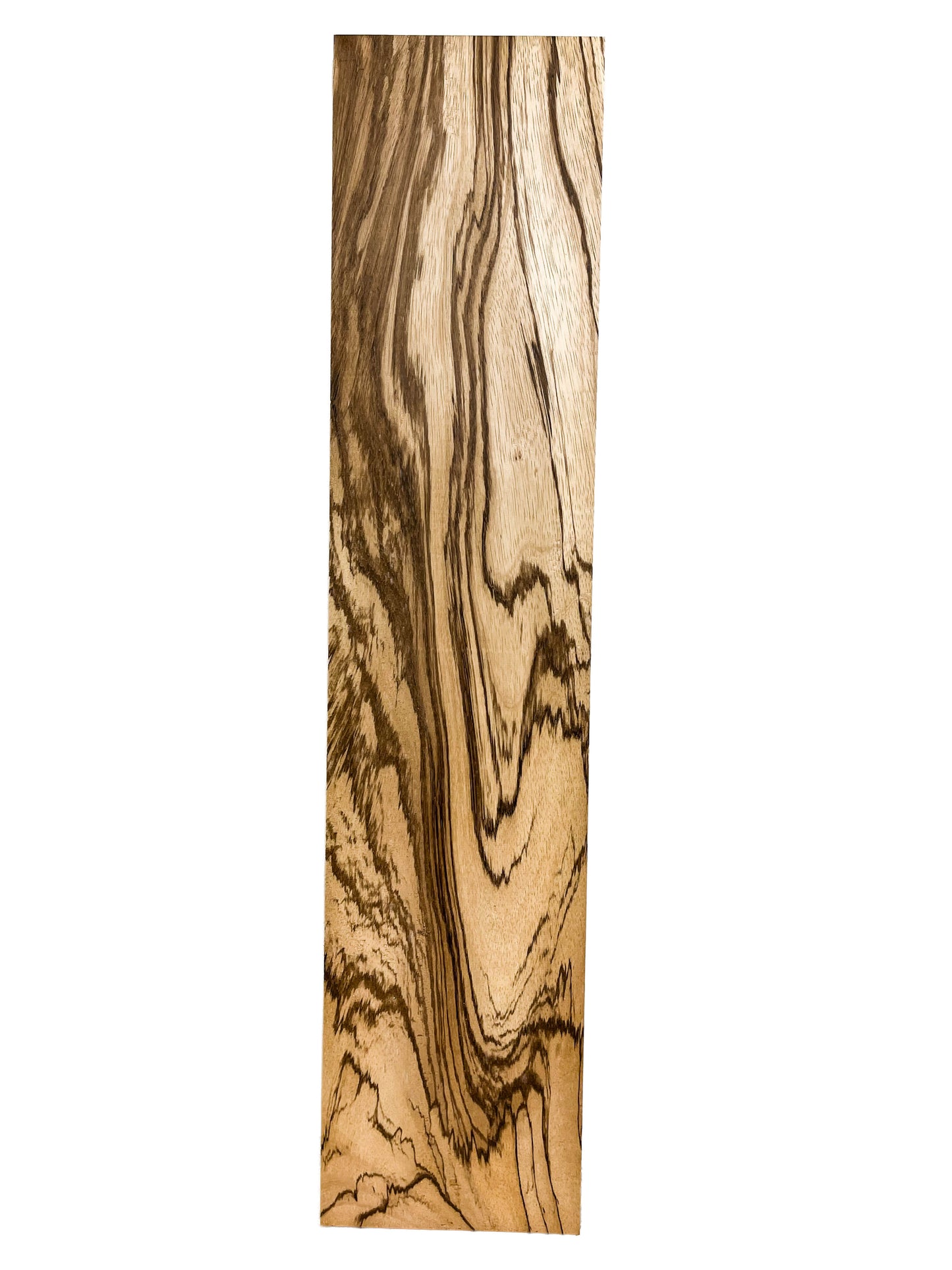 Zebrawood 4/4 Exotic Board - 28" x 6.25" x .75" - WE648
