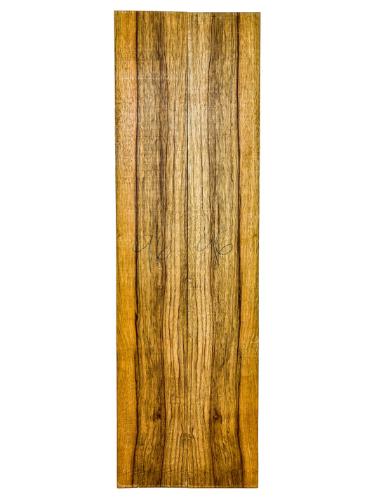Black Limba BOOKMATCHED Musical Instrument 2PC Set - each @ 35" x 5.25" x 1/8" - WE679
