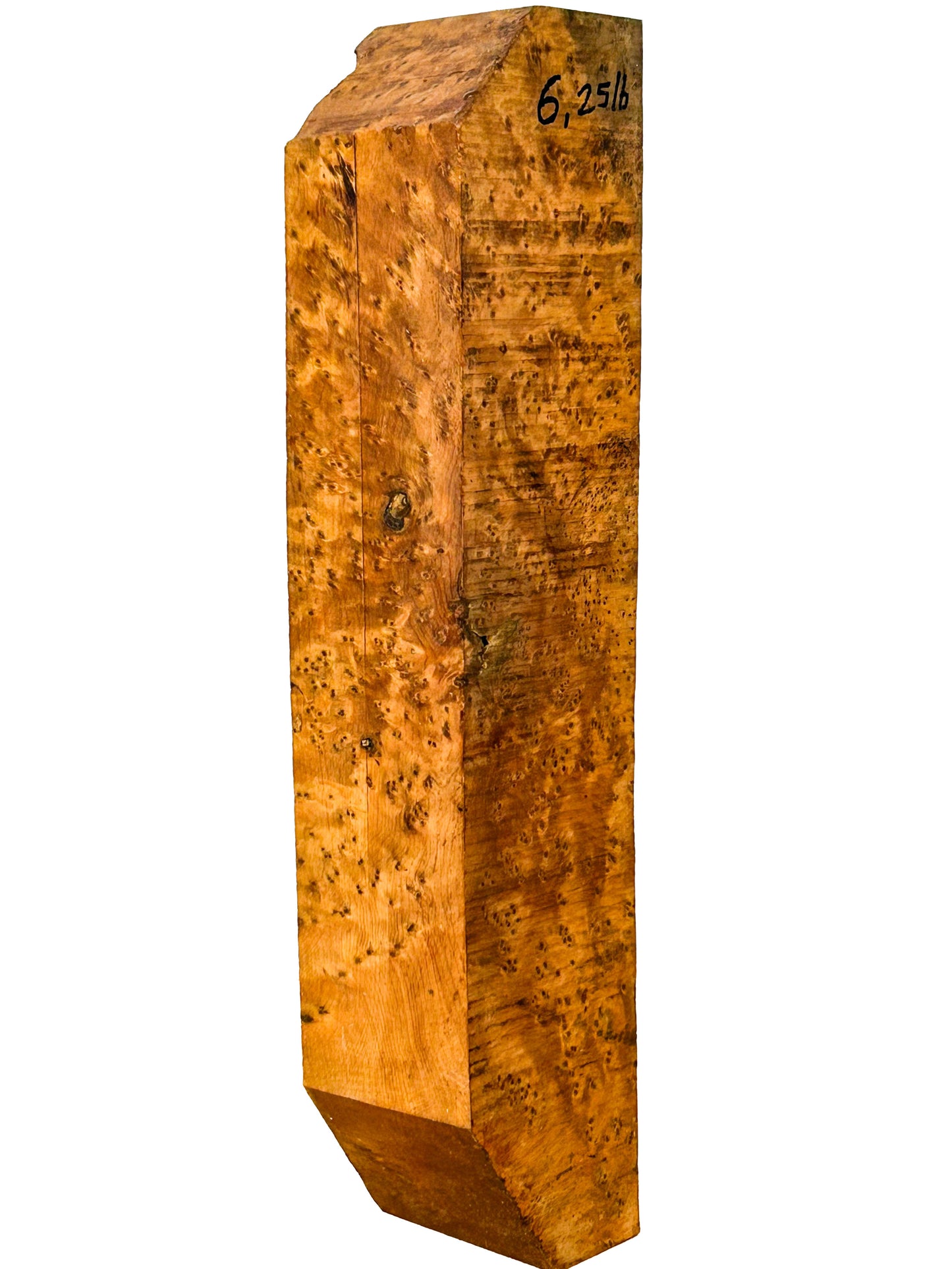 Thuya, Moroccan Burl Turning Blank - 13-17" x 3.5" x 3.25" - WE681