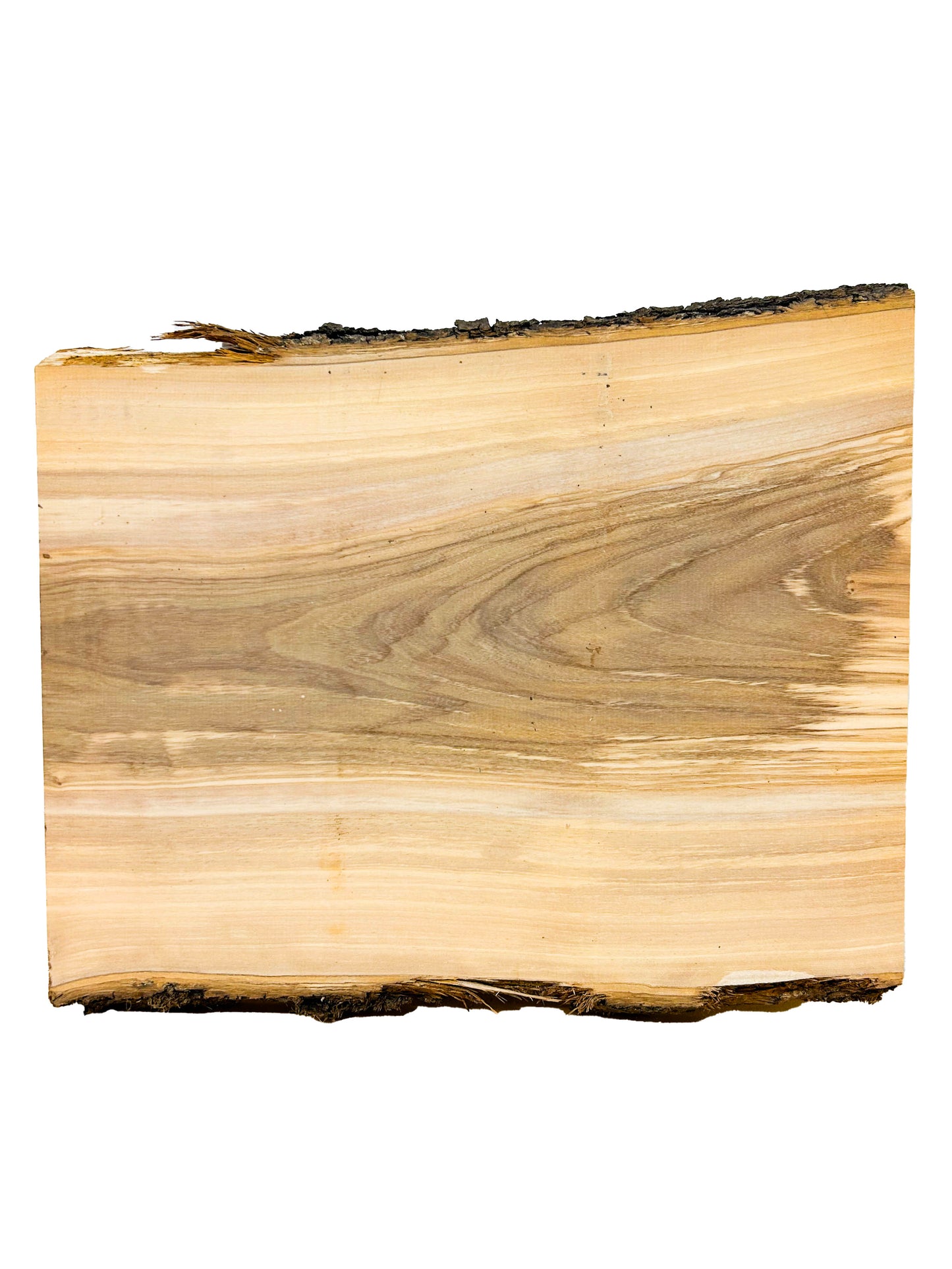 OLIVEWOOD: Italian Live Edge Figured, Cutting Boards 12"x 9.5-10.5"x 1" - WE688