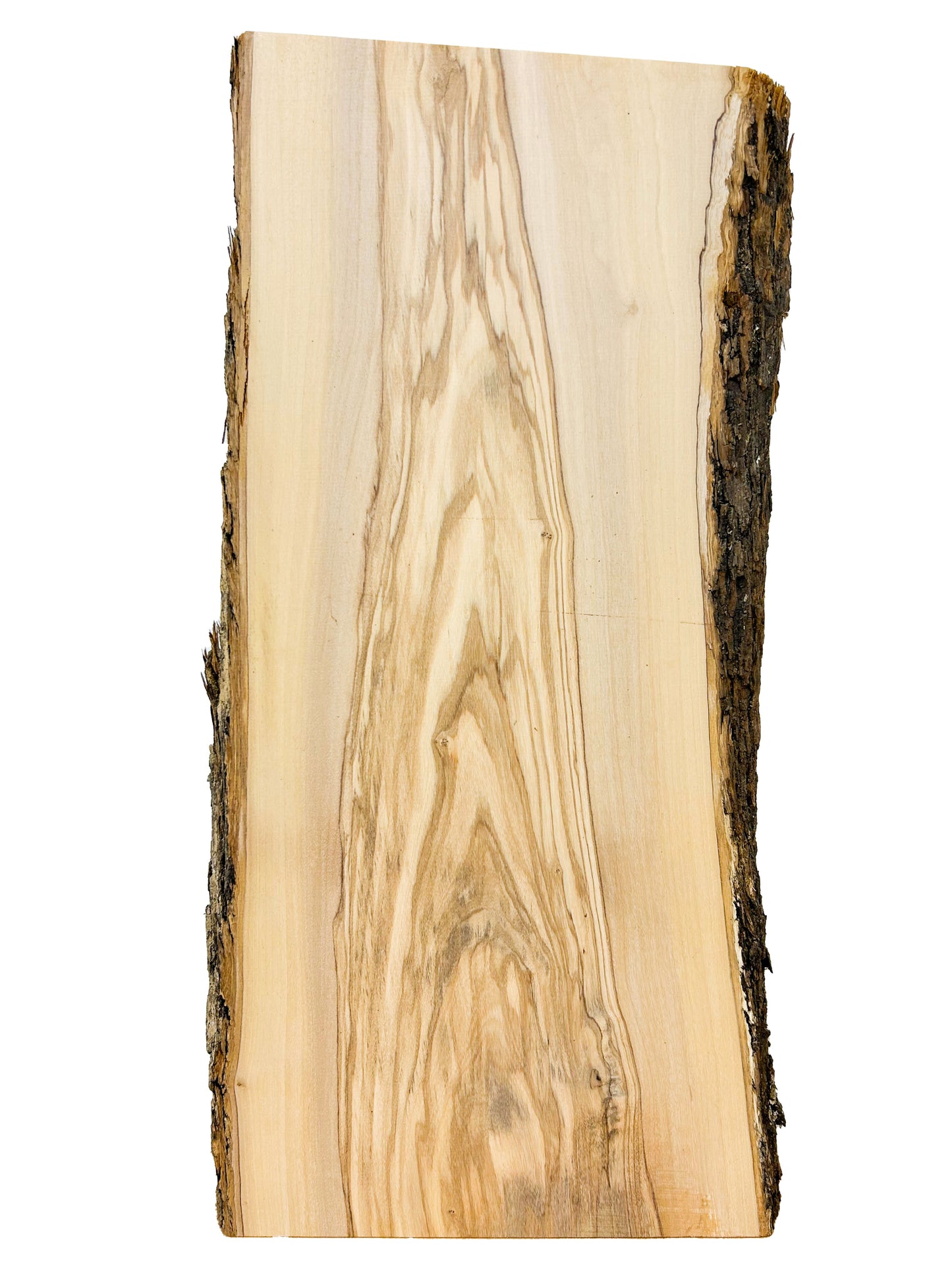 OLIVEWOOD: Italian Live Edge Figured, Cutting Boards 18"x 8.5"x 1" - WE692