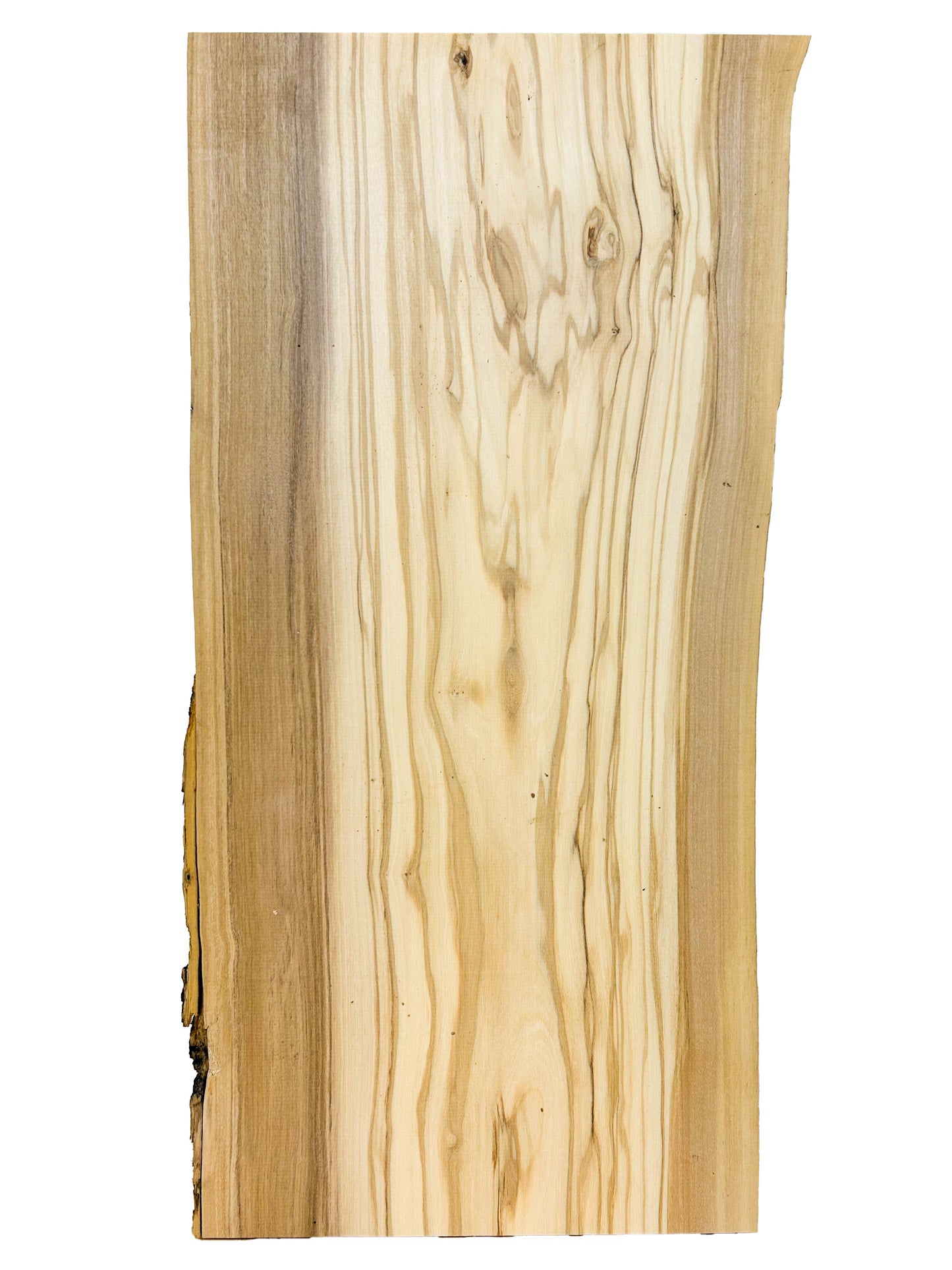 OLIVEWOOD: Italian Live Edge Figured, Cutting Boards 18"x 8.5"x 1" - WE694
