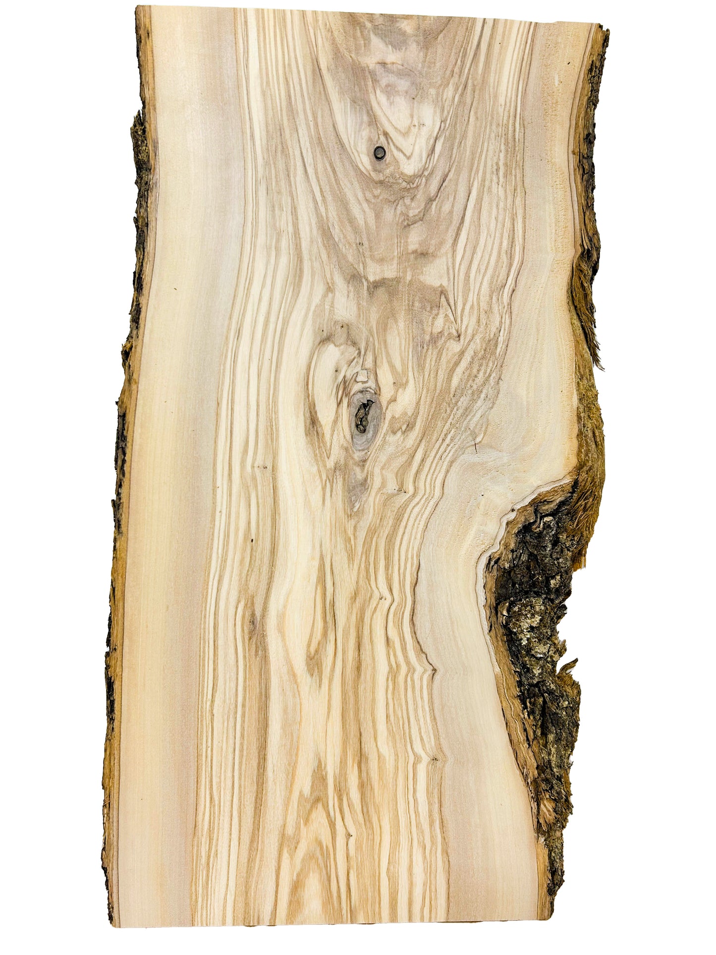 OLIVEWOOD: Italian Live Edge Figured, Cutting Boards 18"x 9"x 1" - WE696