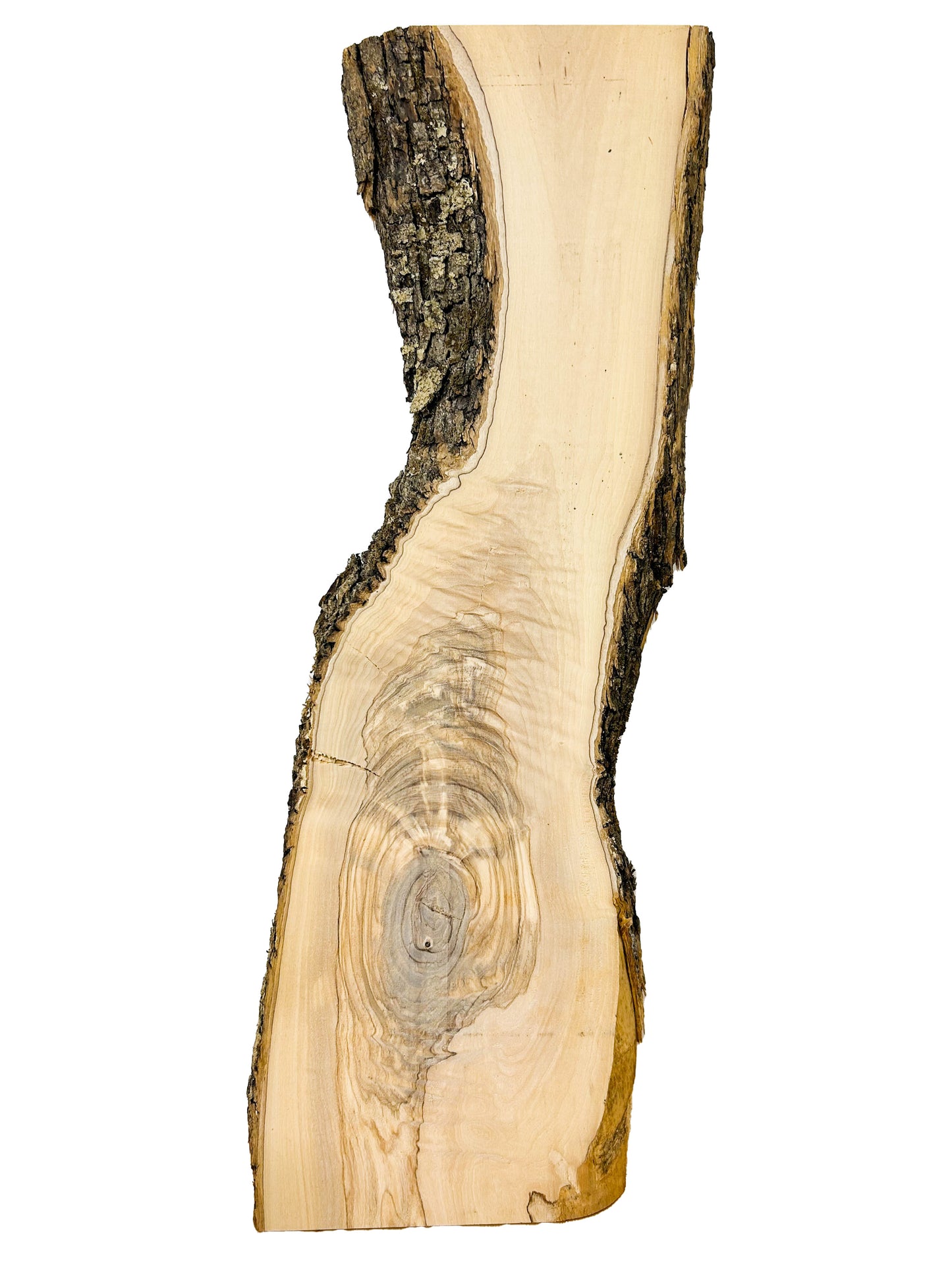 OLIVEWOOD: Italian Live Edge Figured, Cutting Boards 24"x 5.5-8"x 1" - WE697