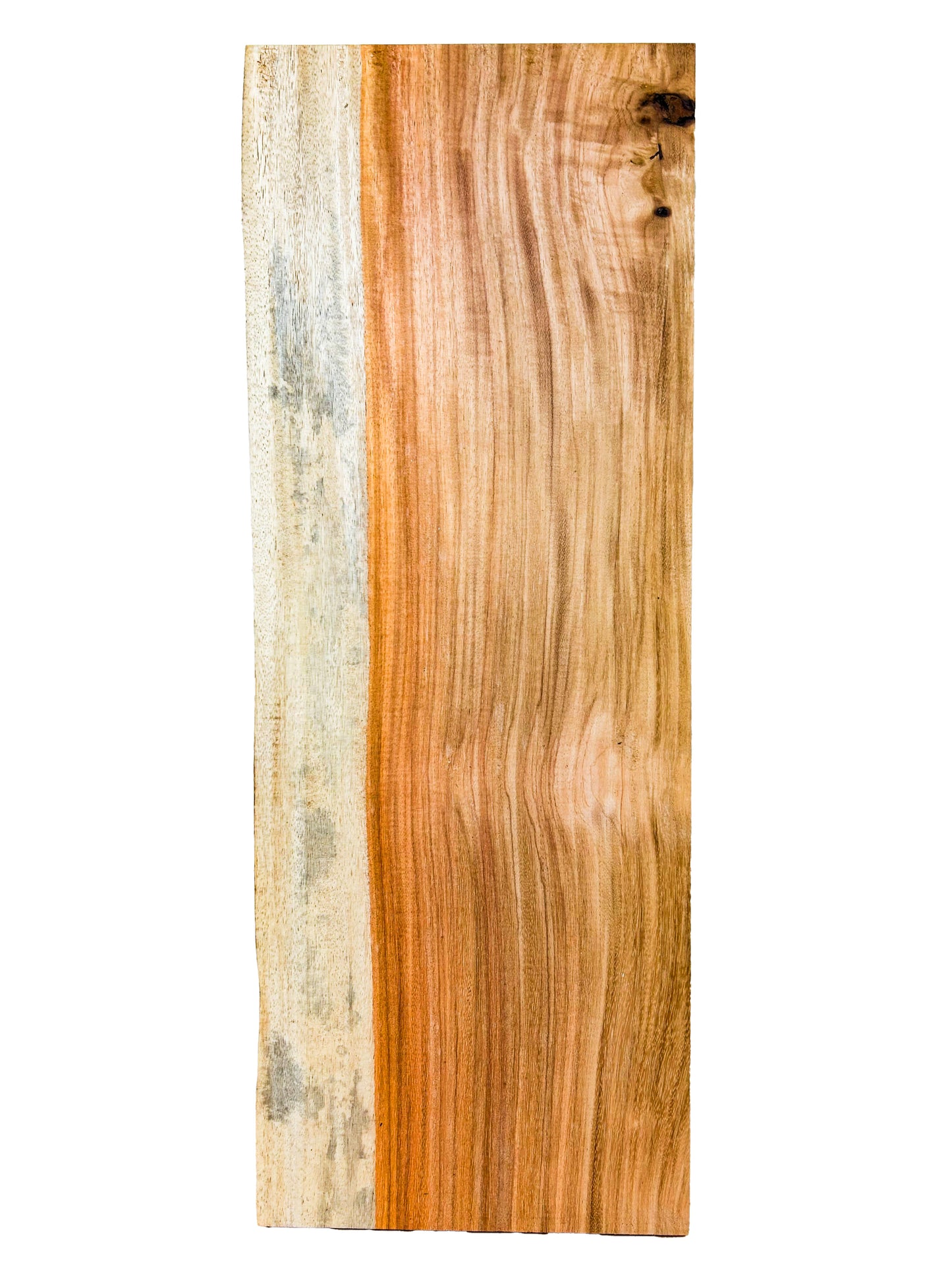 Canary, Red/Macacauba 6/4 Live Edge Slabs - 24"x 9" x 1.5" - WE710