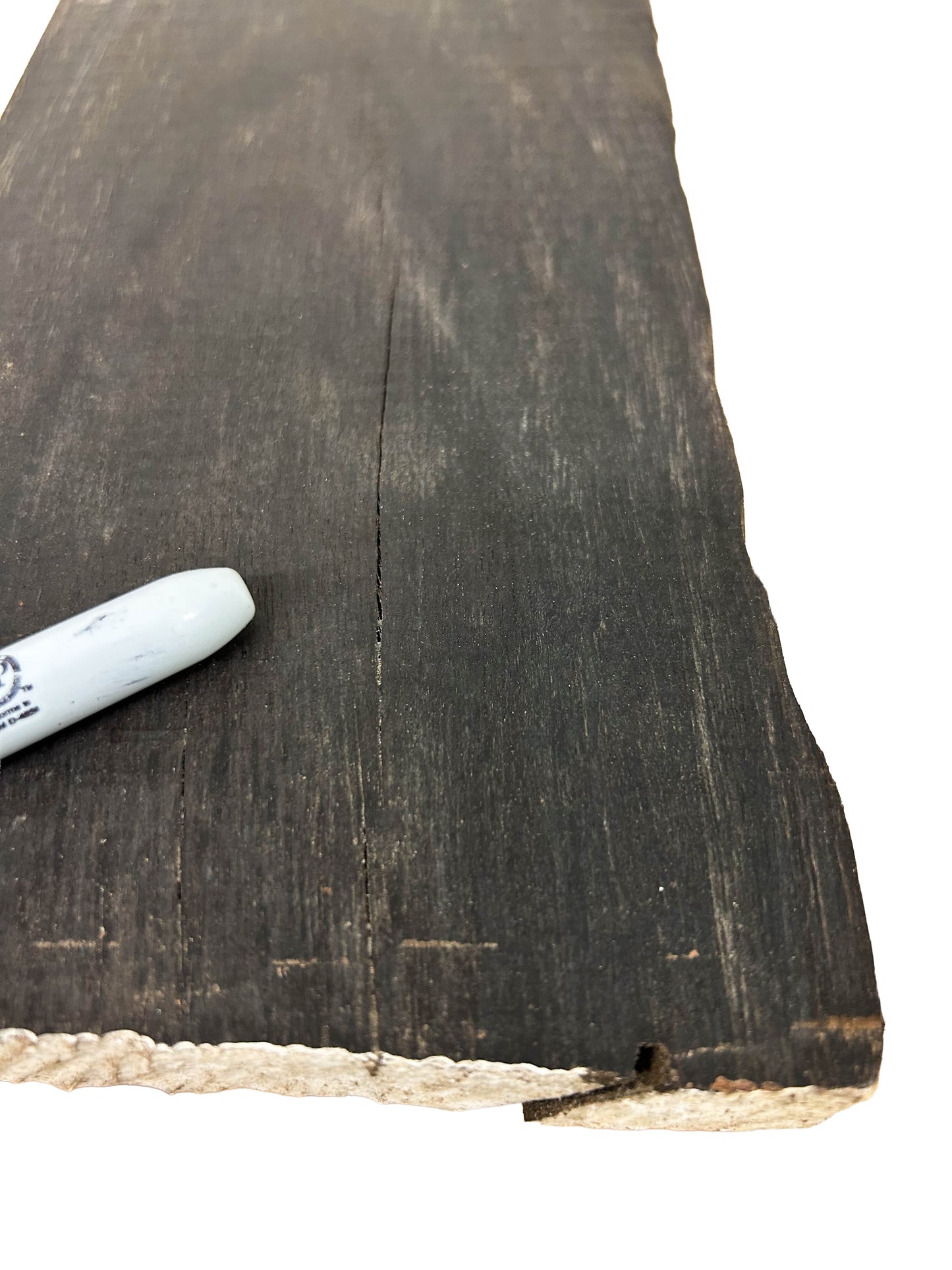 Ebony, Gabon Exotic Lumber - 33.25" x 4.75" x 7/8" AA GRADE - WE730