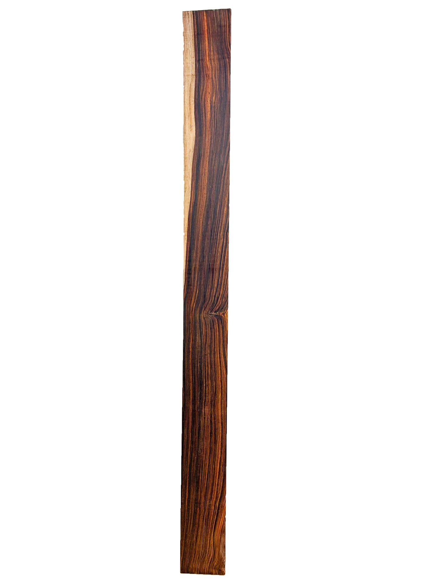 Cocobolo 4/4 Lumber - 34.75" x 2.75" x 5/8" WE748