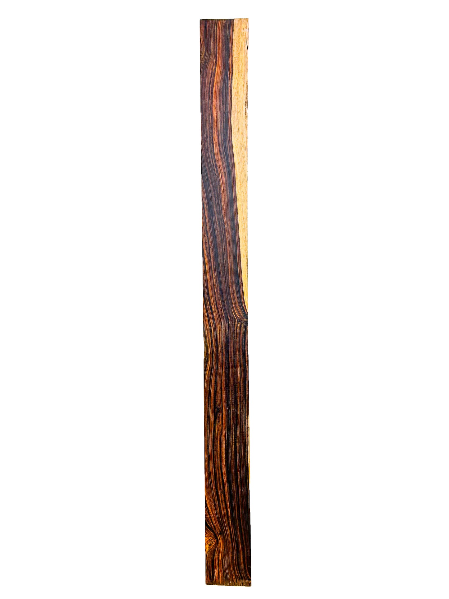 Cocobolo 4/4 Lumber - 34.75" x 2.75" x 5/8" WE748