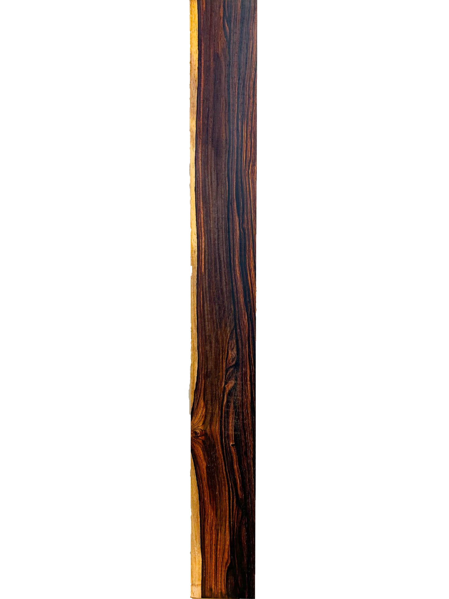 Cocobolo 4/4 Lumber - 24.5" x 2.5-2.75" x 3/4" WE751