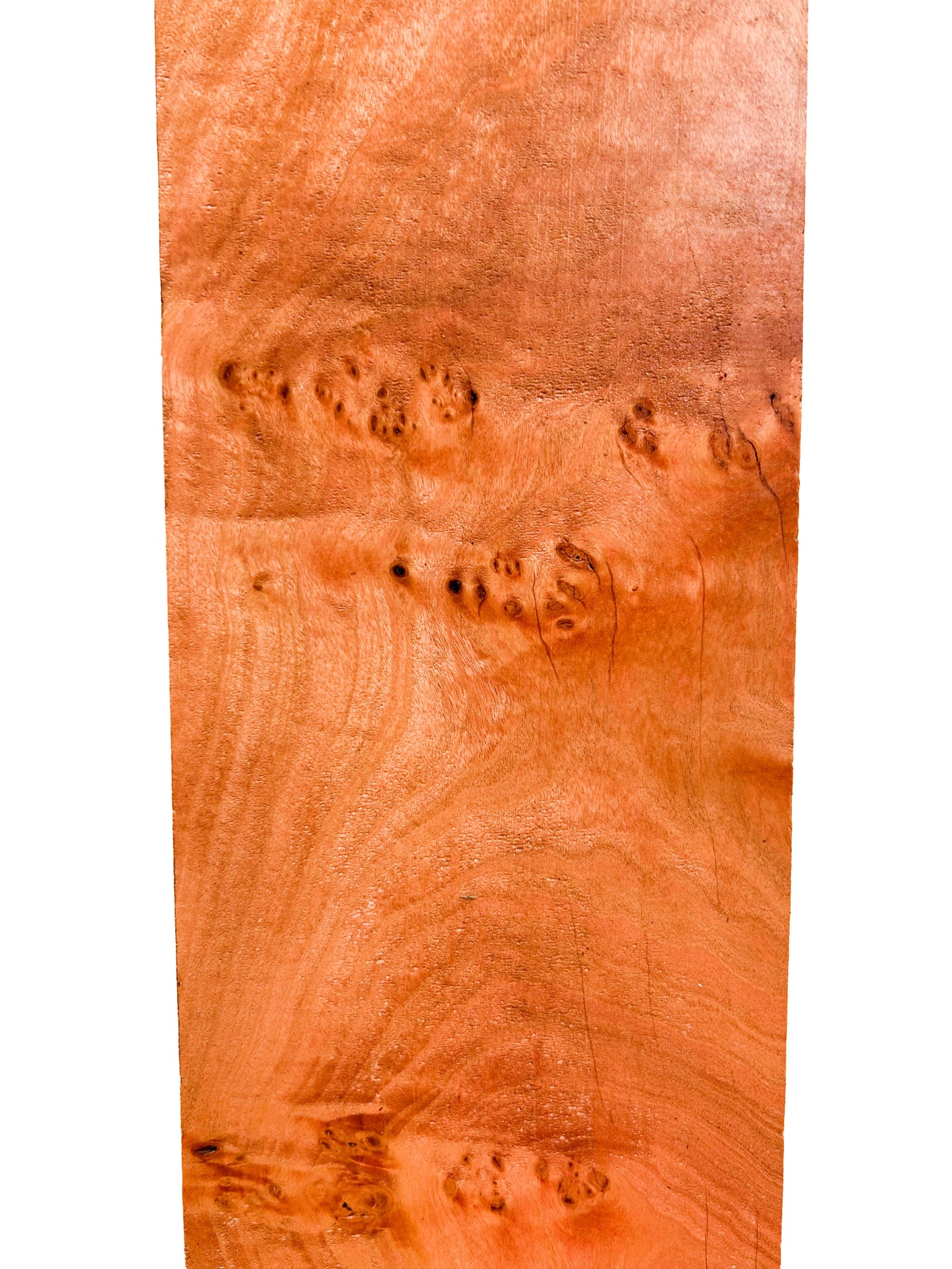 Pink Ivory FIGURED lumber - 30.25" x 4.5" x 5/8" WE756