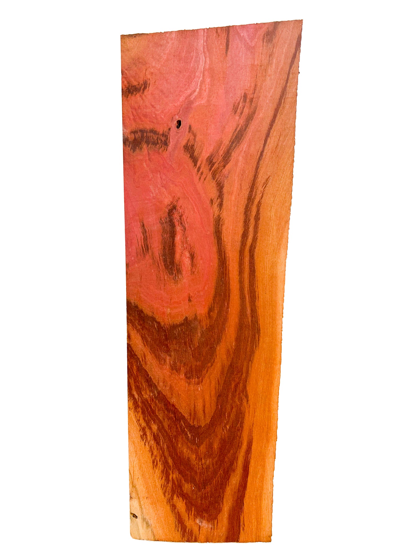 Pink Ivory FIGURED lumber - 17.5" x 5-5.75" x 3/4" WE758