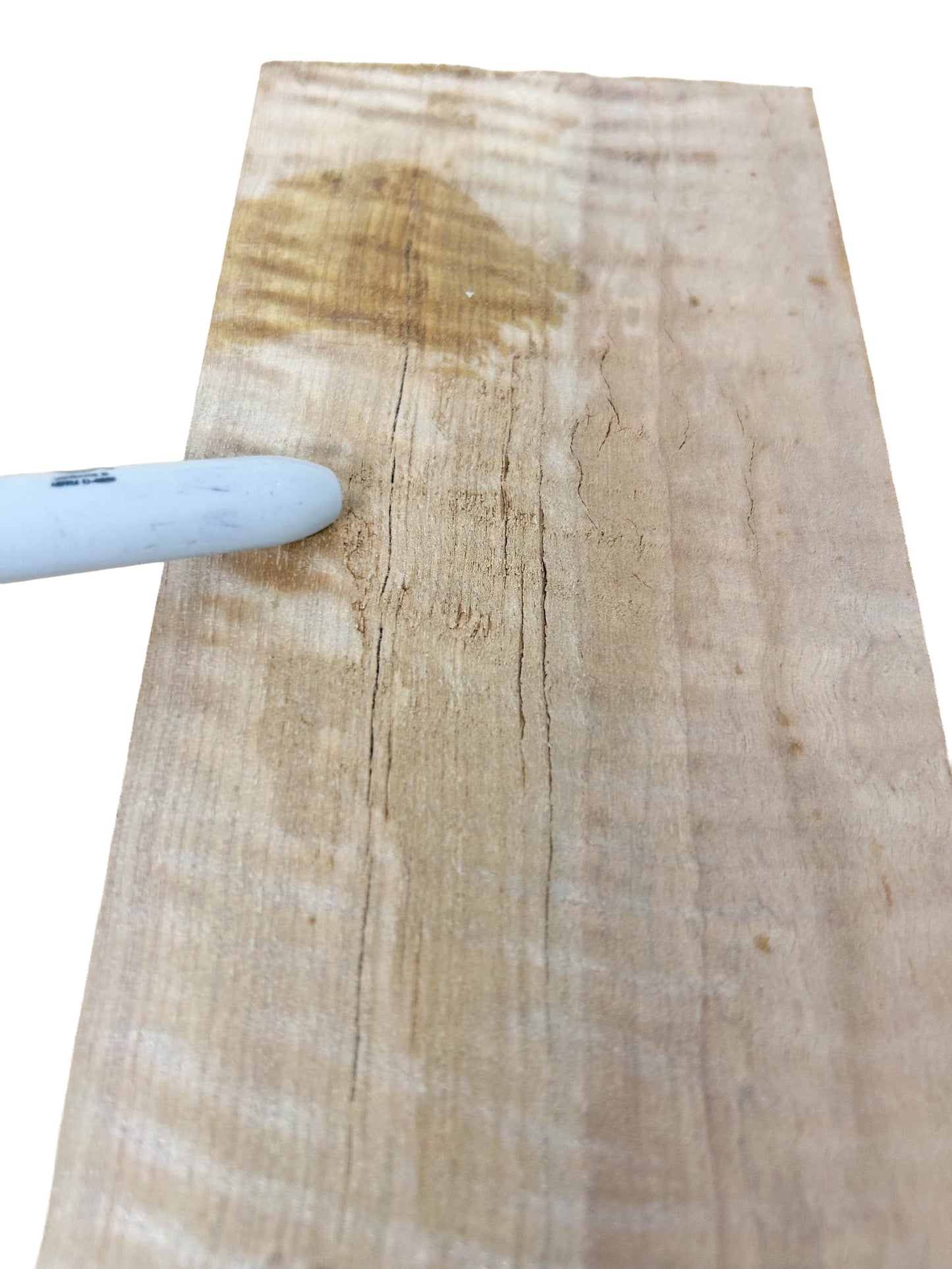 Pyinma, Highly figured Lumber- 24.5" x 3.75" x 2-3/8" - WE767