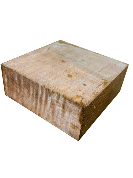 Pyinma, Highly figured Bowl Blank - 5.75" x 5.75" x 2.25" - WE770