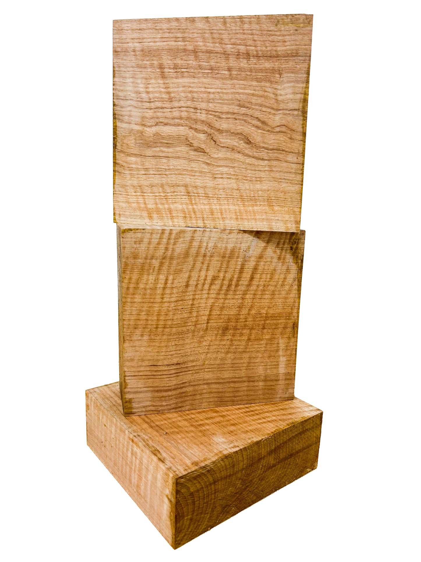 Pyinma, Highly figured Lumber/Bowl Blank- 5.5" x 5.5" x 2" - WE783