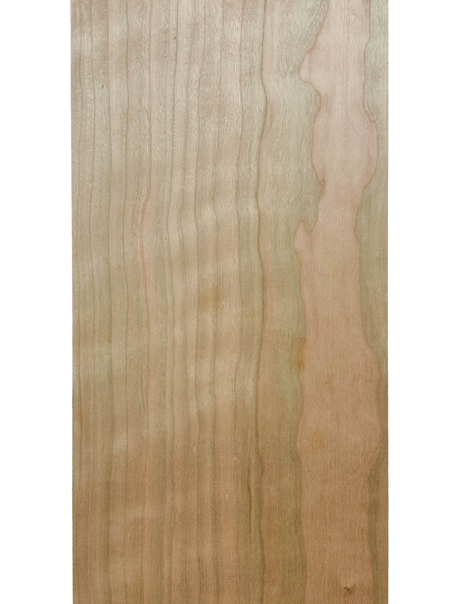 Figured Curly Cherry Board - 36" x 6.75" x 3/4" - WE827