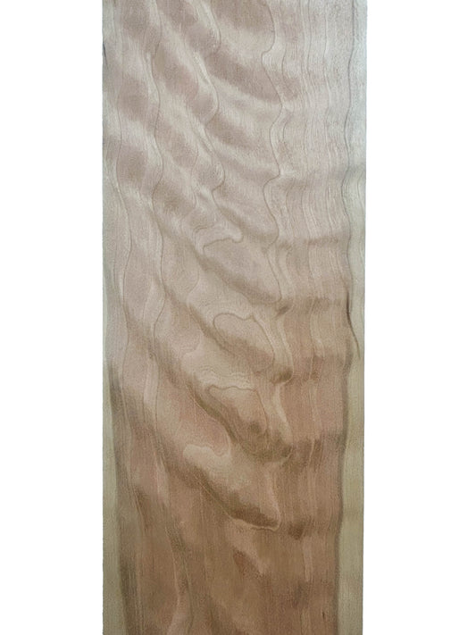 Figured Curly Cherry Board - 36" x 7" x 3/4" - WE828