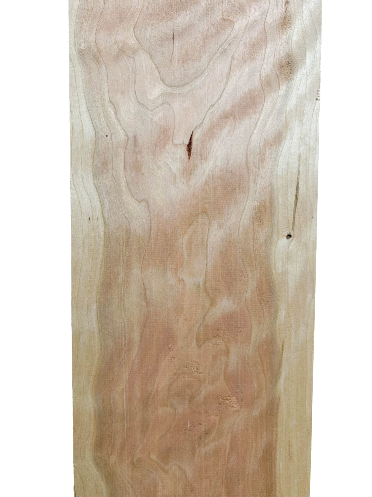 Figured Curly Cherry Board - 36" x 7" x 3/4" - WE829