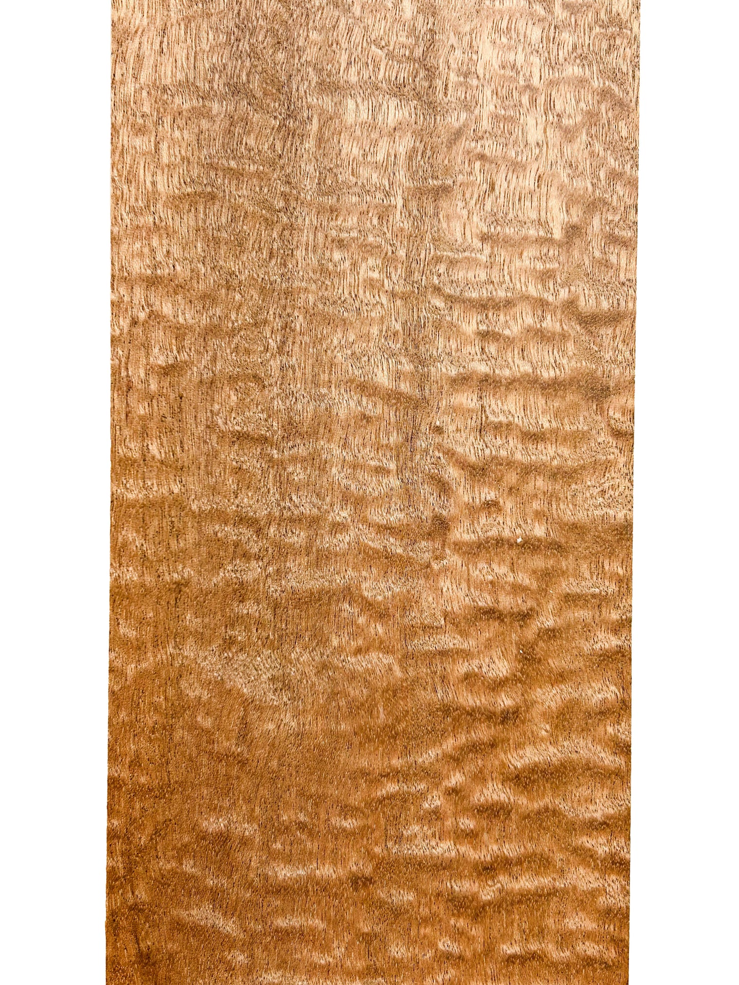 Sapele Highly Figured Pomelle Cut Board - 30" x 4.25" x 3/4" WE832
