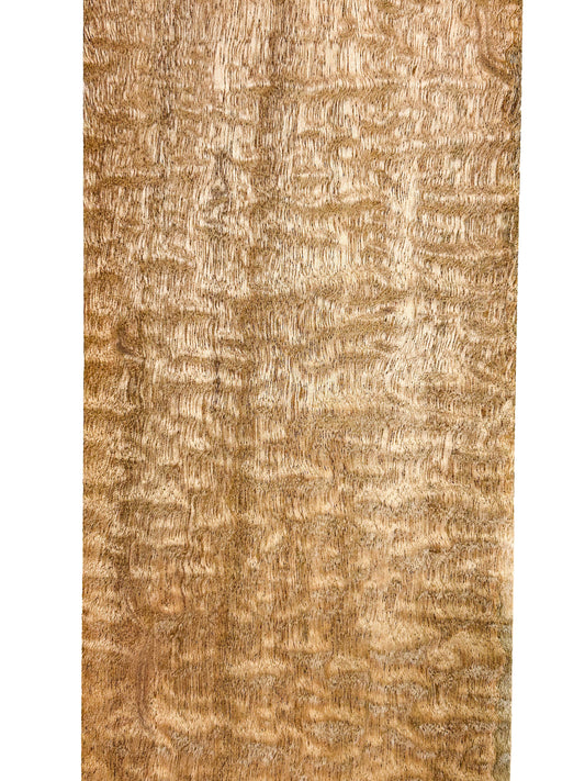 Sapele Highly Figured Pomelle Cut Board - 34.25" x 4.25" x 3/4" WE834