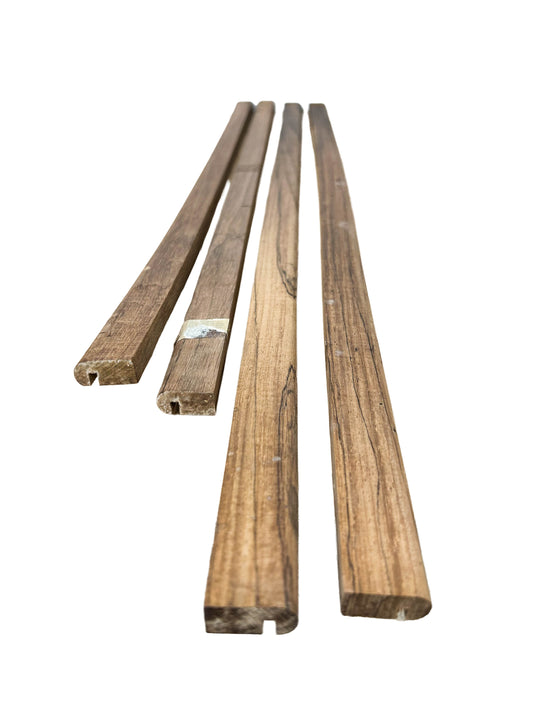 Br Rosewood, 50 years old - 4 pieces 28-32"x 1"x .5" - WE843
