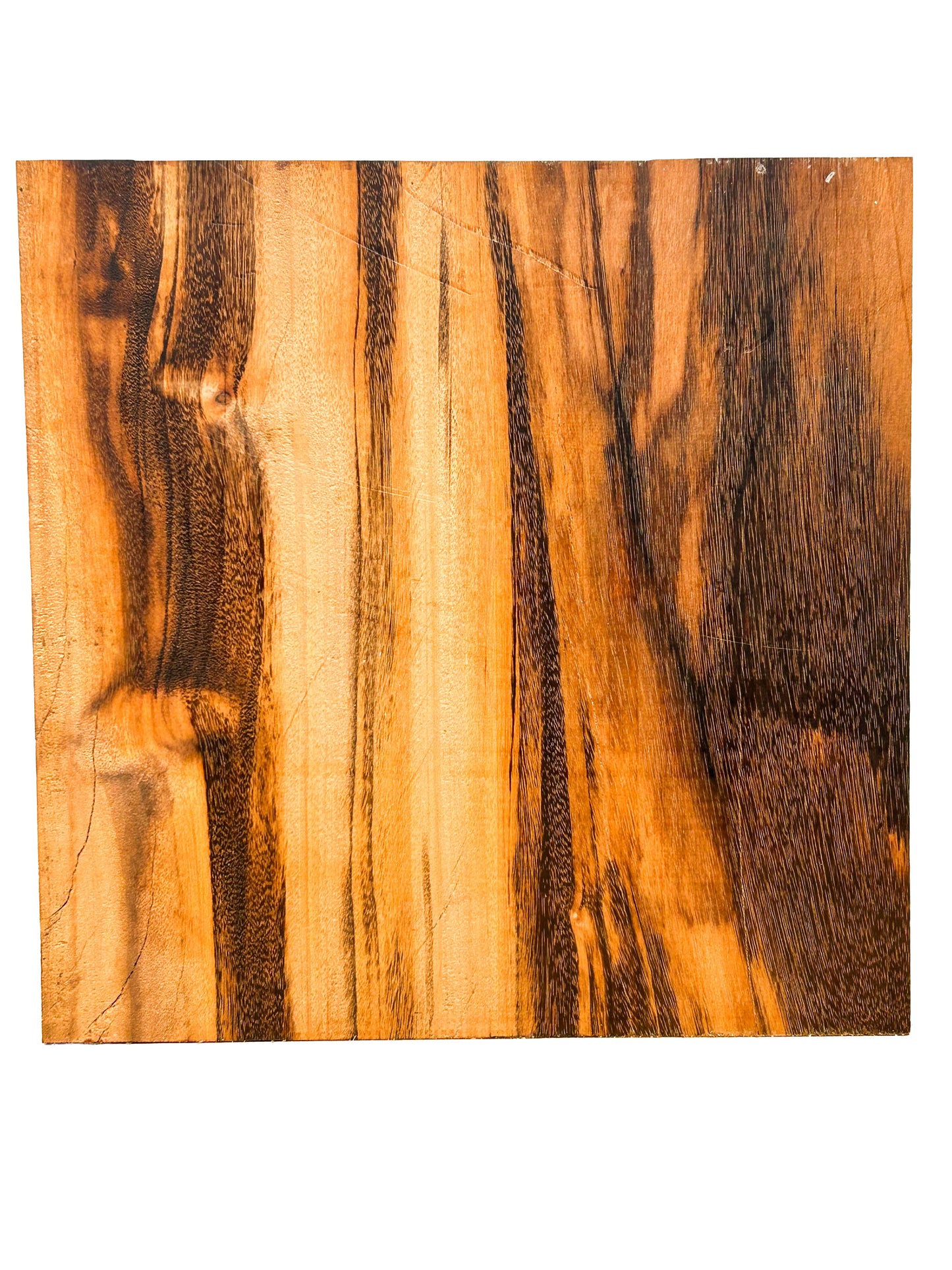 Goncalo Alves/Tigerwood Thick Stock Highly Figured Bowl Blank - 12" x 12" x 4" WE847