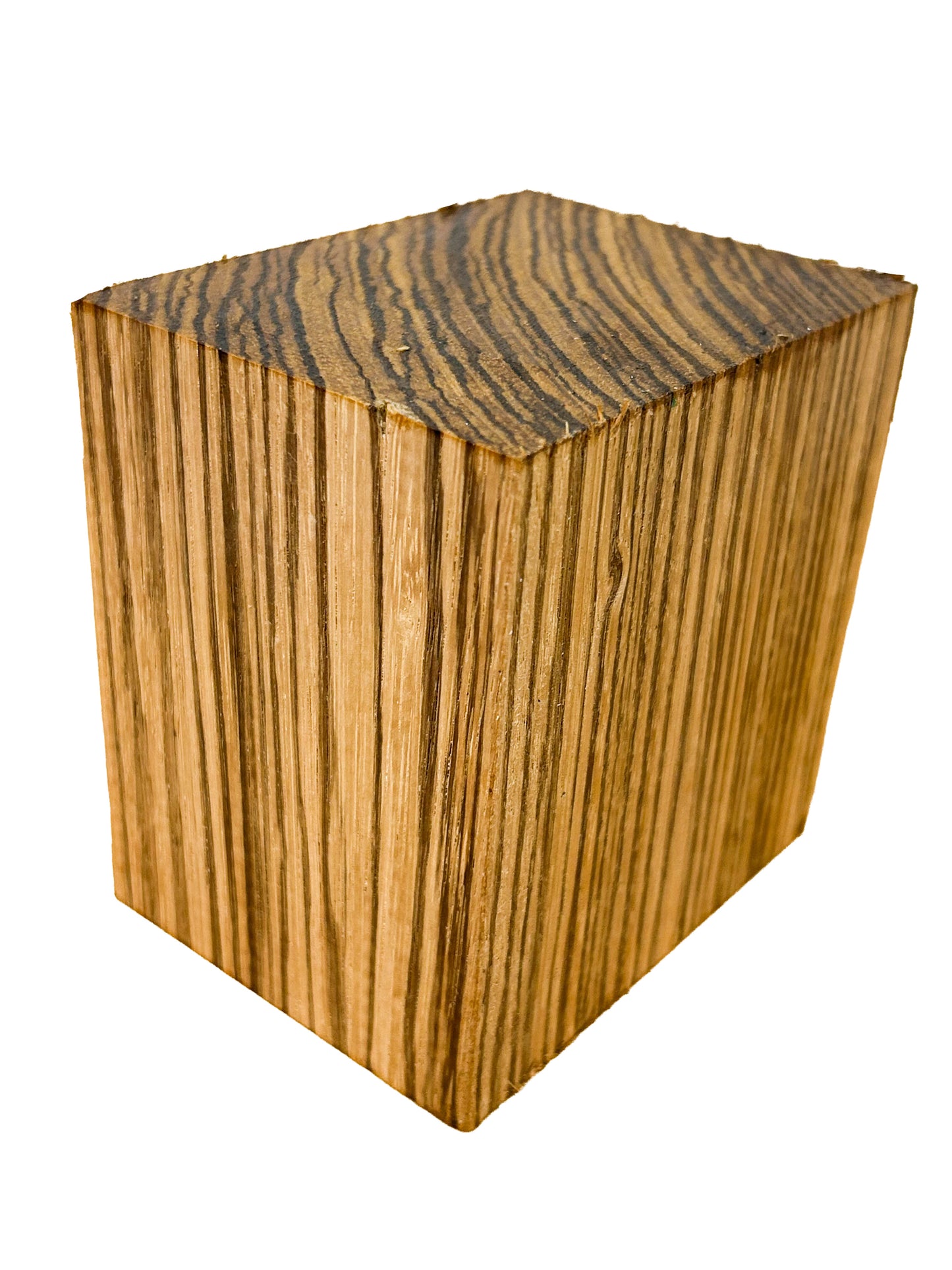 Zebrawood Bowl Blanks - 4" x 4" x 3" - WE538