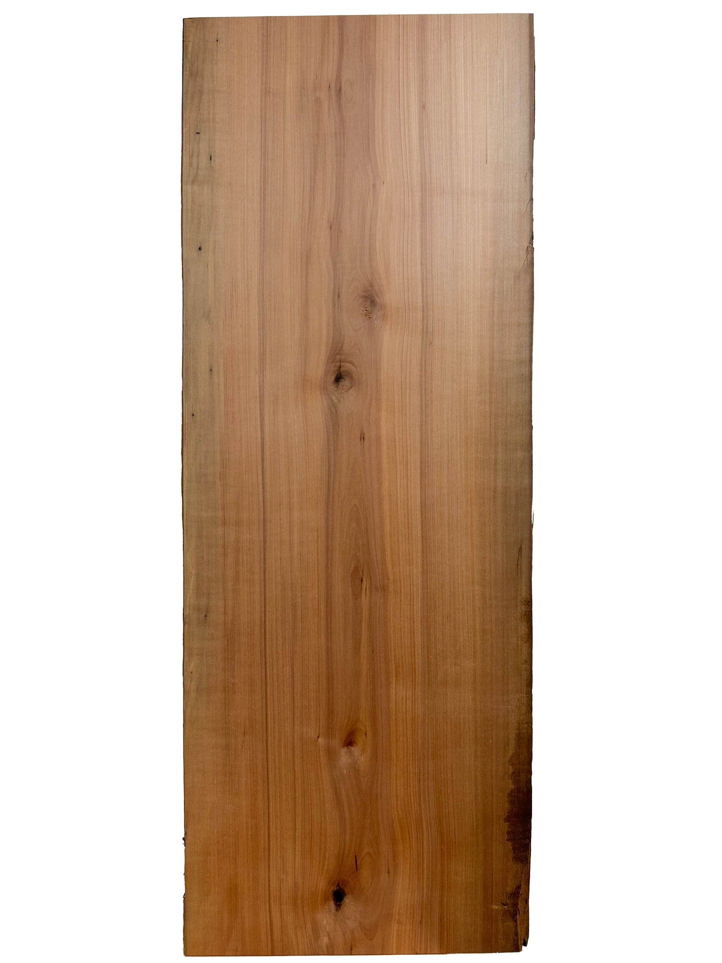 Pearwood, Swiss KD Live Edge Lumber - 34.75" x 13" x .75" WE451