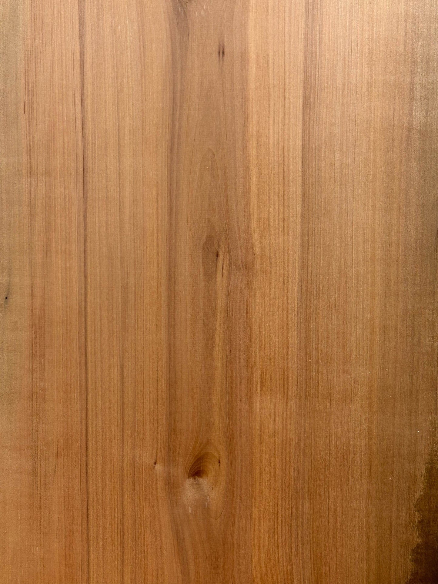 Pearwood, Swiss KD Live Edge Lumber - 34.75" x 13" x .75" WE451