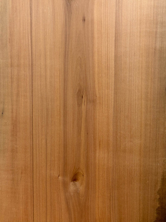 Pearwood, Swiss KD Live Edge Lumber - 34.75" x 13" x .75" WE451