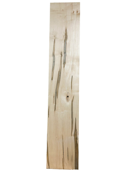 Maple, Ambrosia/Wormy Figured  - 45"x 8.5" x .75"  WE950
