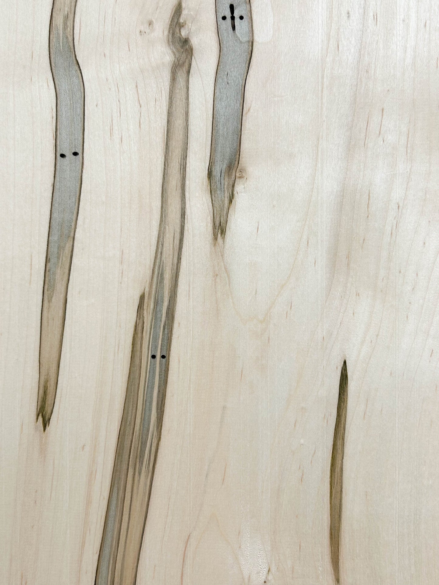 Maple, Ambrosia/Wormy Figured  - 45"x 8.5" x .75"  WE950