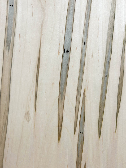 Maple, Ambrosia/Wormy Figured  - 40"x 8.5" x .75"  WE951