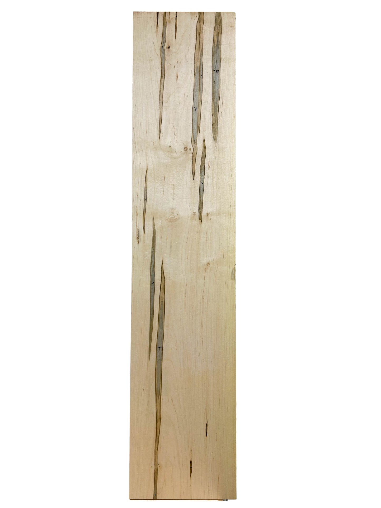 Maple, Ambrosia/Wormy Figured  - 40"x 8.5" x .75"  WE953
