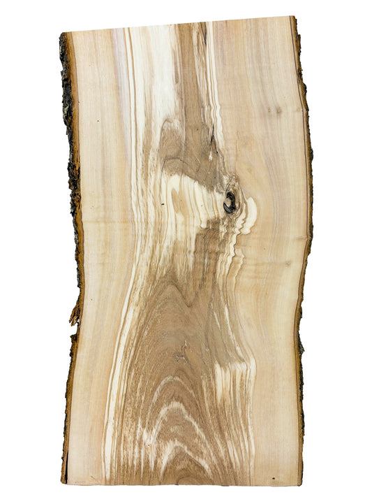 OLIVEWOOD: Italian Live Edge Figured, Cutting Boards 18"x 8"x .75" - WE958