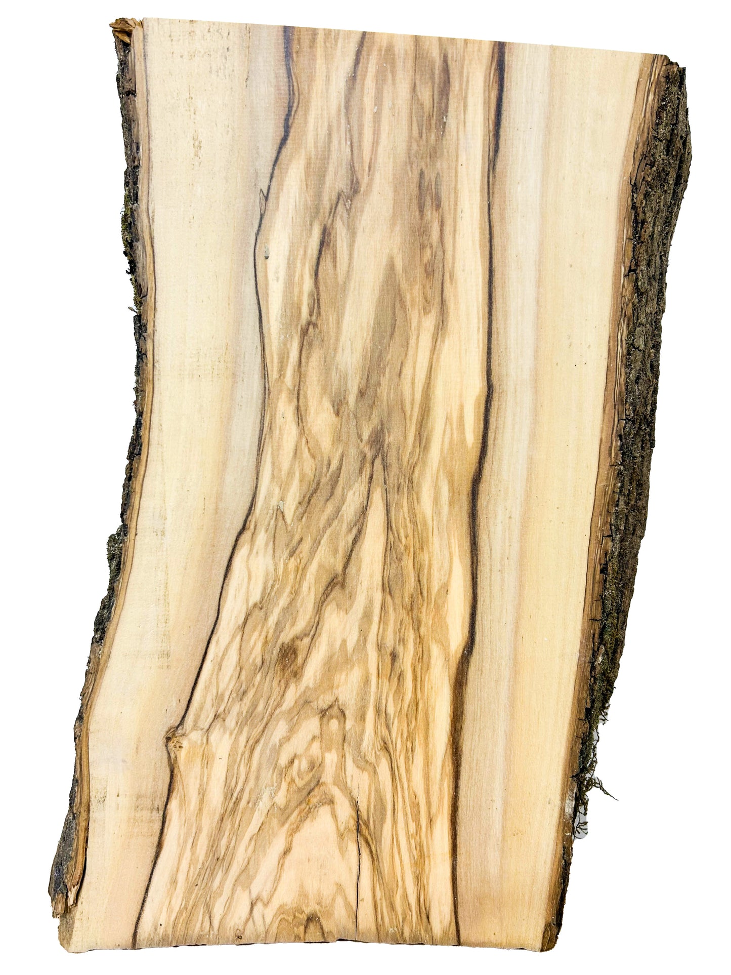 OLIVEWOOD: Italian Live Edge Figured, Cutting Boards 12"x 7"x .75" - WE960