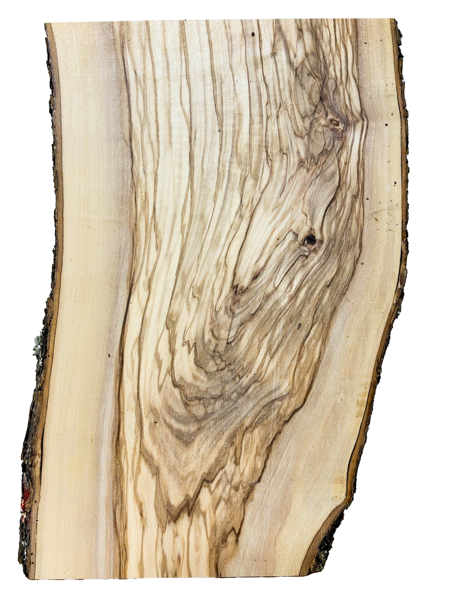 OLIVEWOOD: Italian Live Edge Figured, Cutting Boards 12"x 8"x .75" - WE961