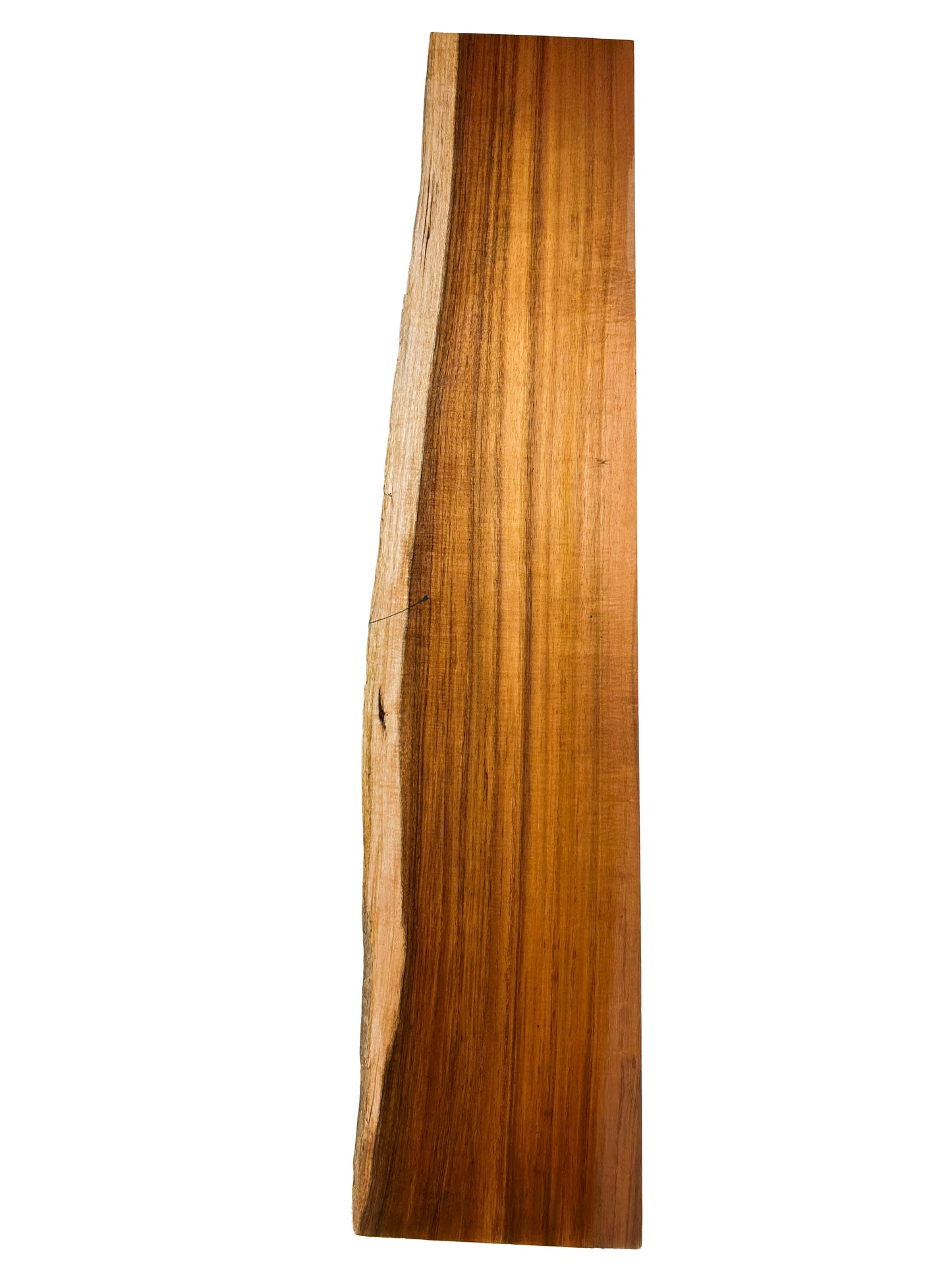Koa, Hawaiian Figured Thin -  52.5" x 9.5-12" x 0.5"  WE982