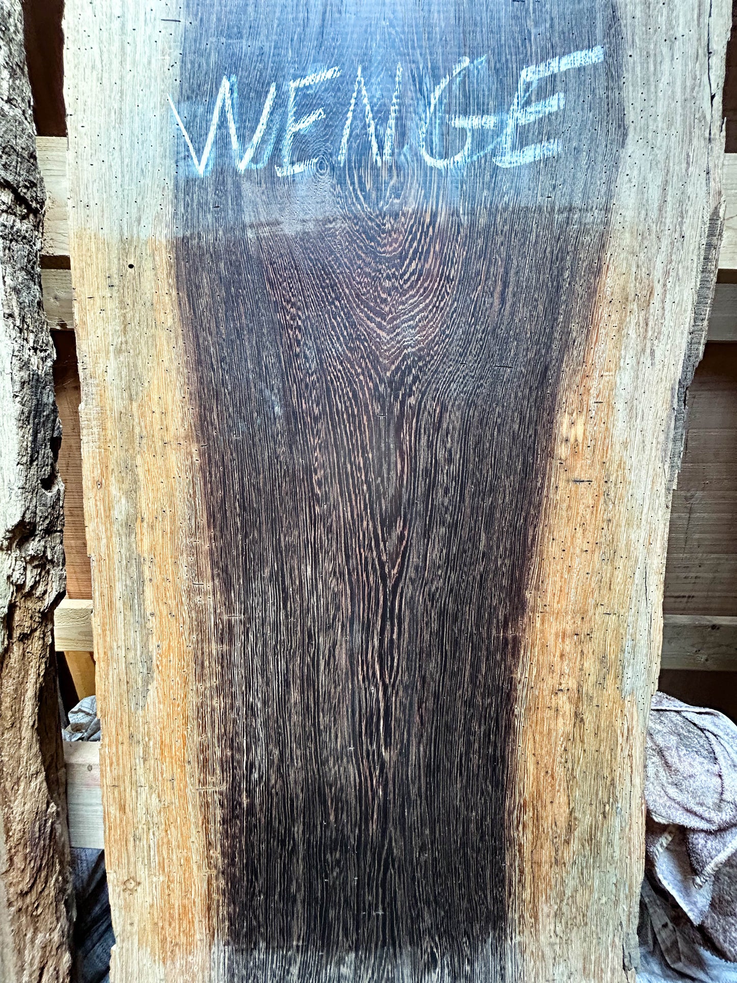 Wenge Live Edge Slabs - various sizes [WE345]