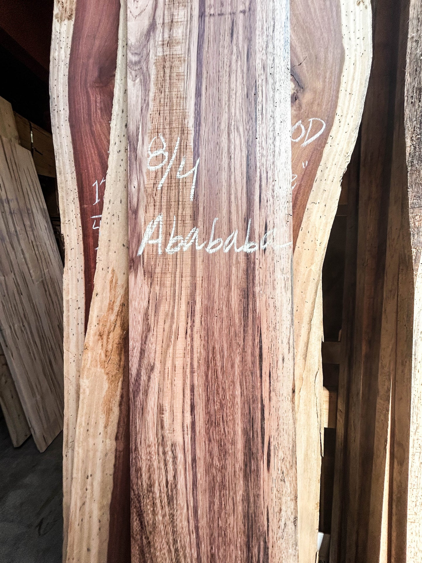 Ababa 8/4 Slab - various sizes [WE346]