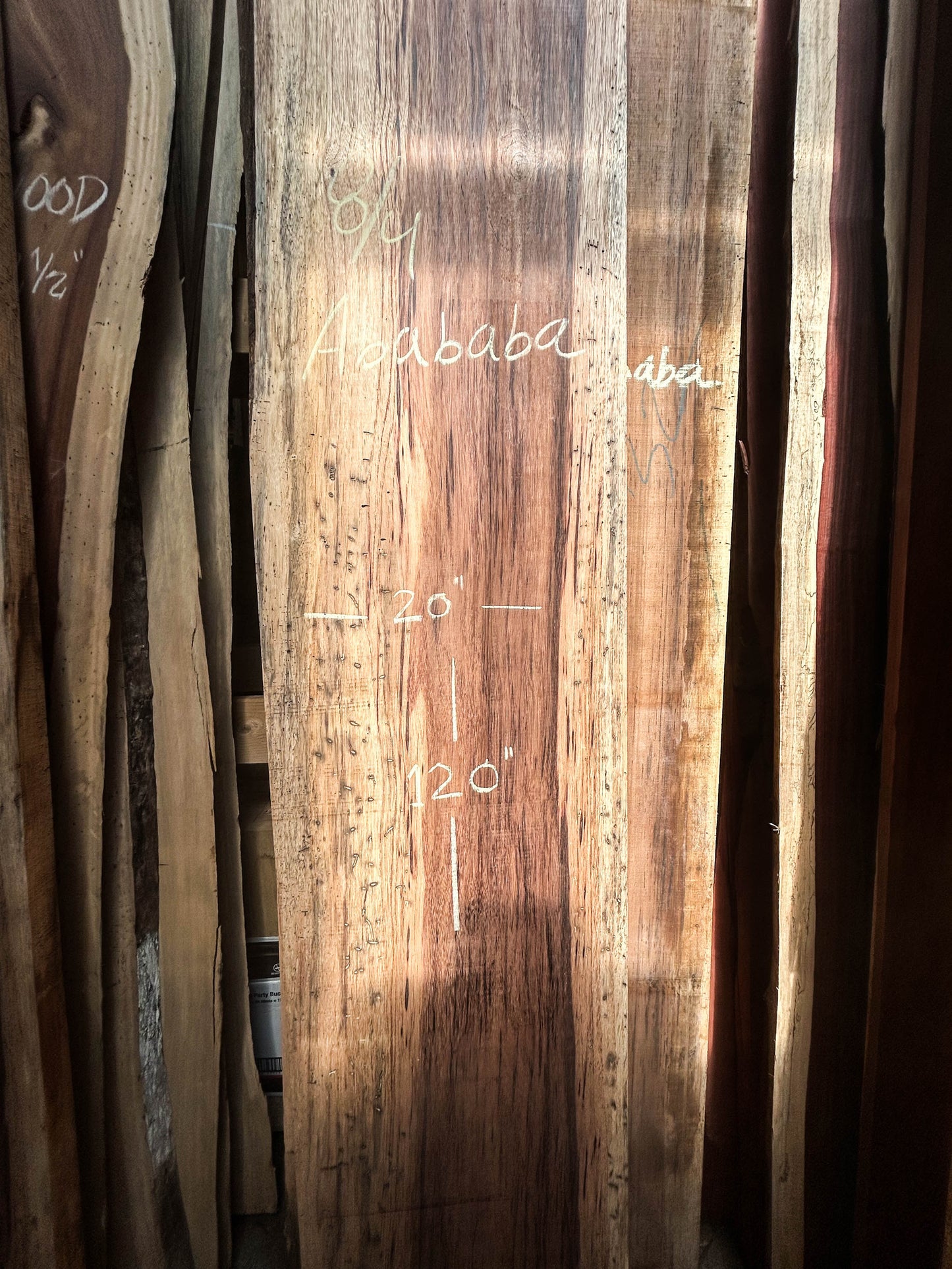Ababa 8/4 Slab - various sizes [WE346]