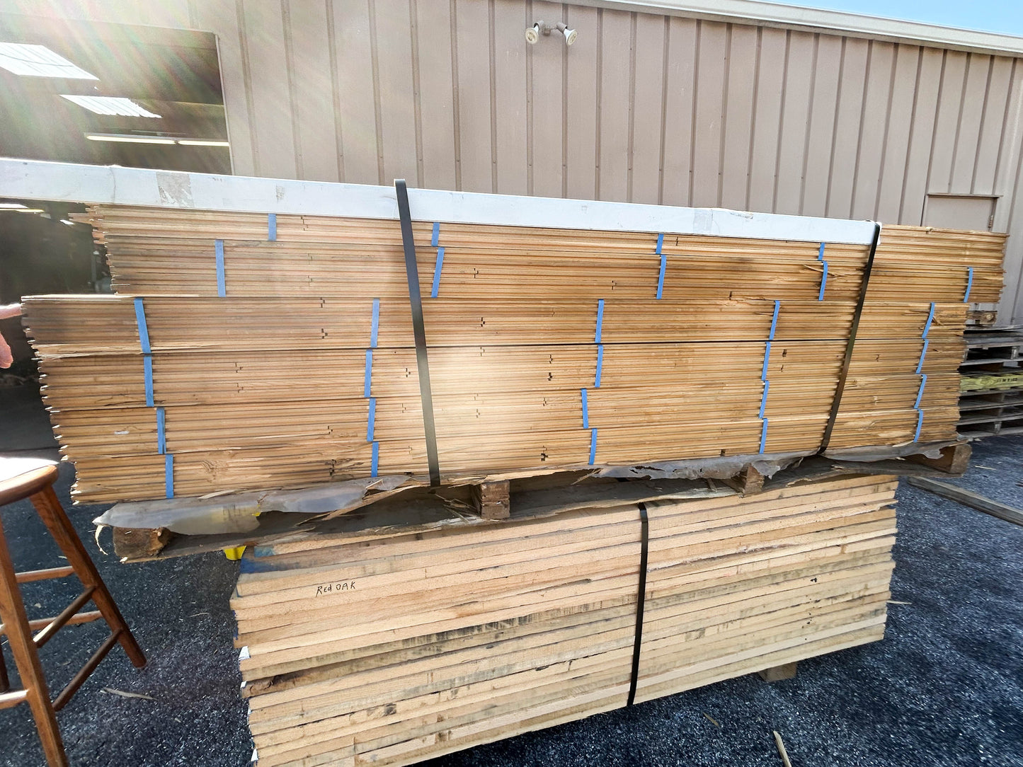 SALE!! CHESTNUT, European End Matched Flooring - 3-7' x 3"FACE x 3/4"x 725LFT- WE550