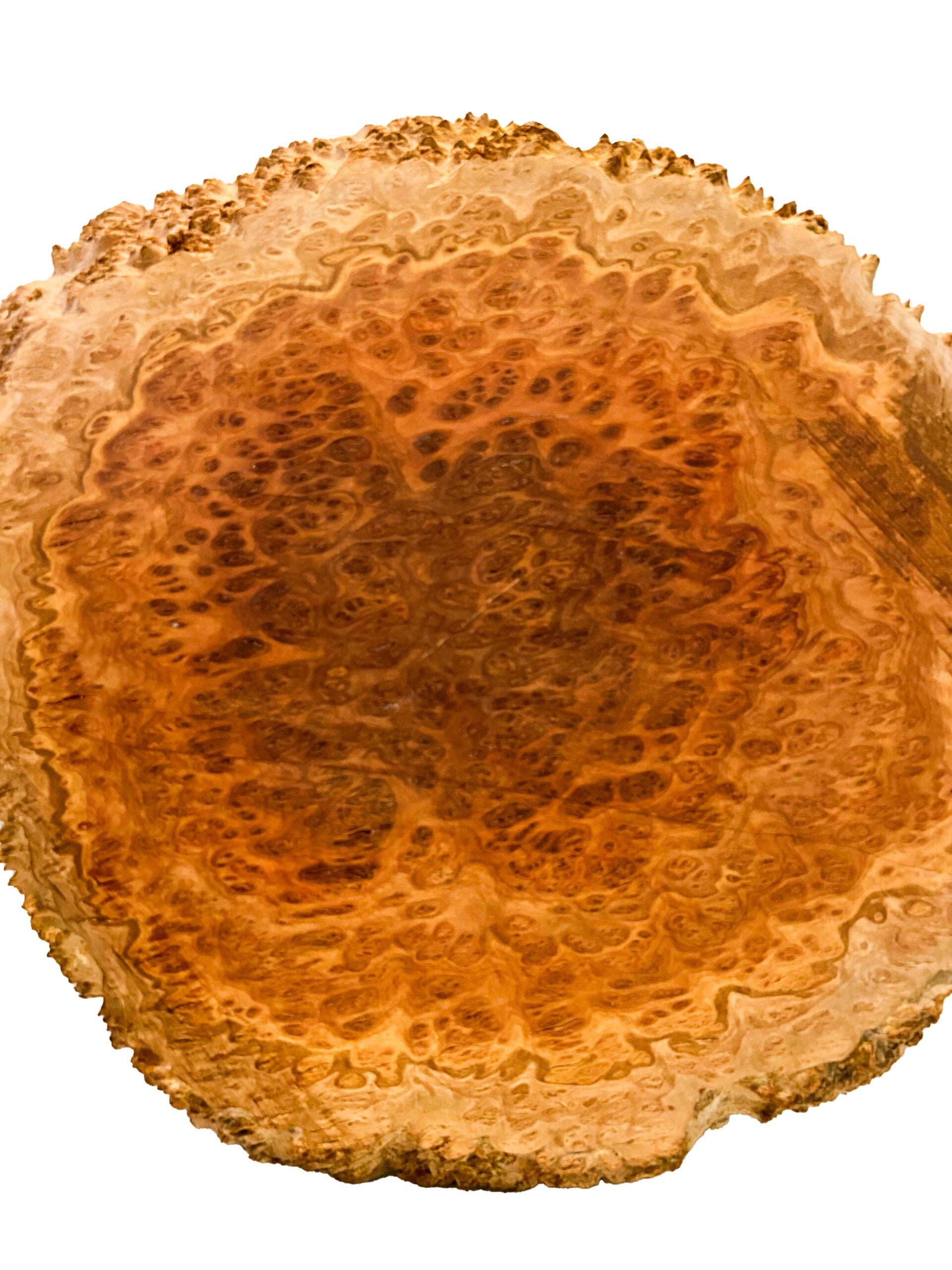 Aussie Burl Platter   17"x 16"x 1.25" image 2
