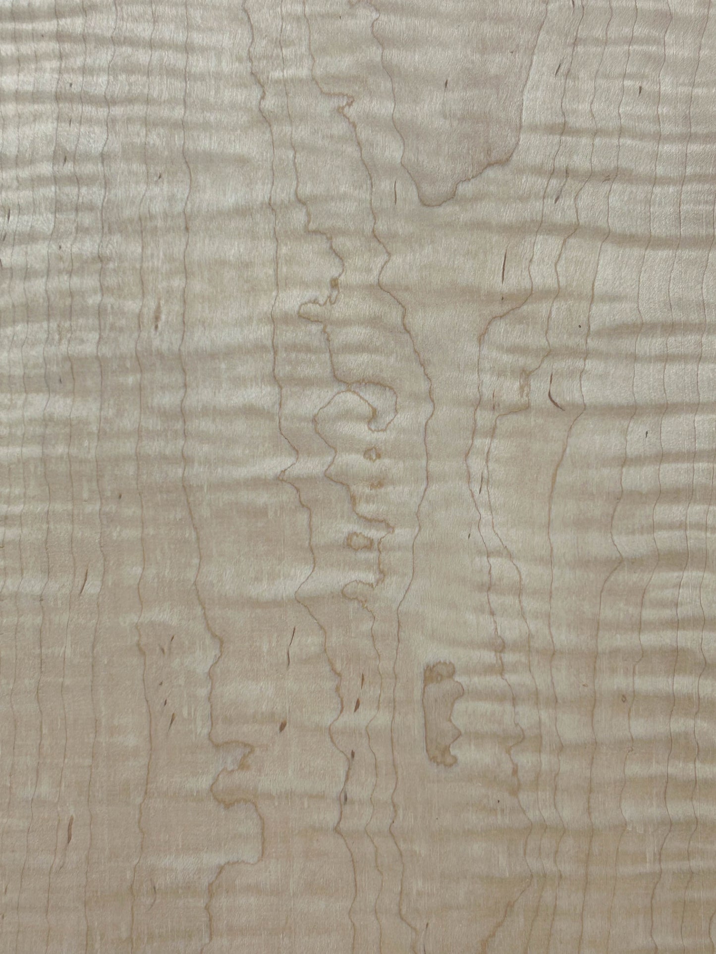 Curly Maple Board - 36" x 9" x .75"  WE1030